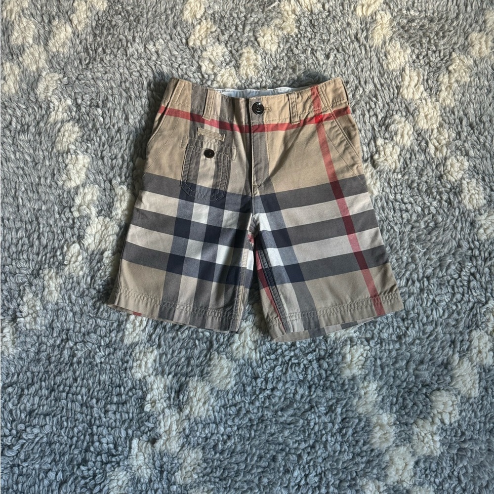 Burberry boy shorts, size 6
